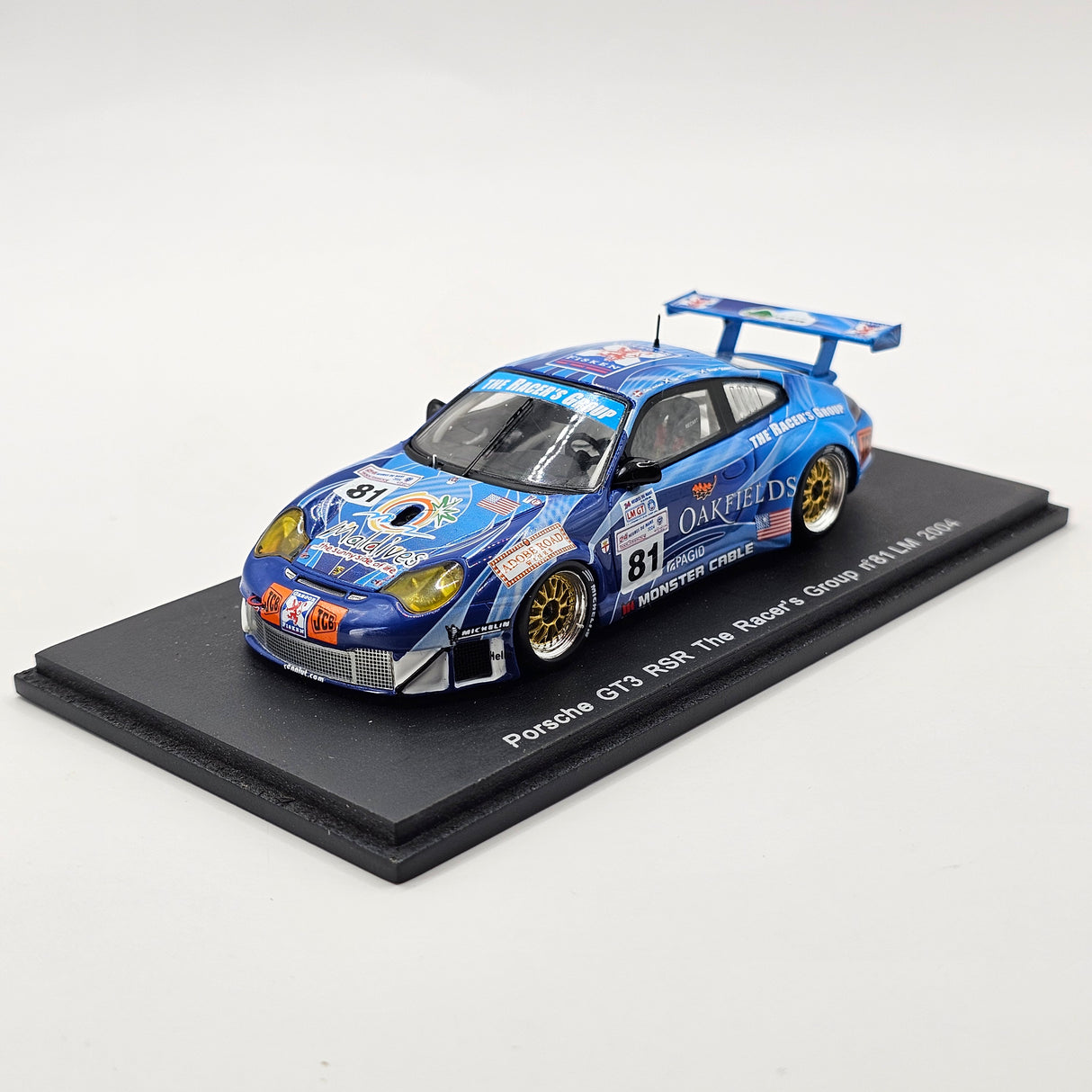 Spark Porsche 911 GT3-RSR #81 The Racer's Group 24Hrs Le Mans 2004 1/43 Scale S0922