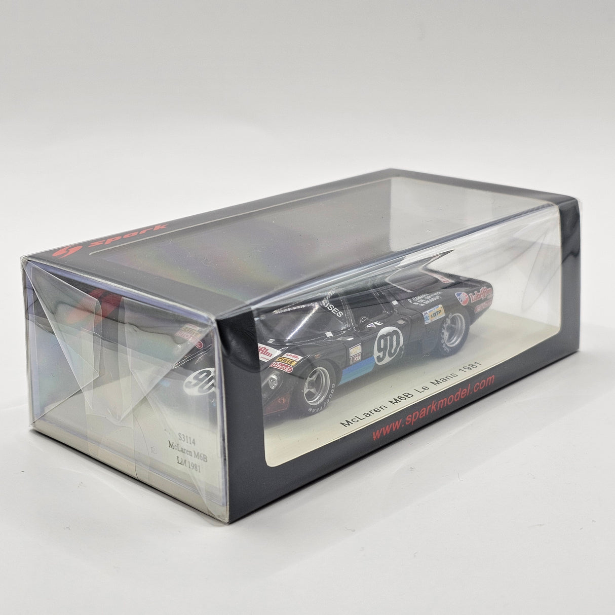 Spark McLaren M6B #90 Z & W Enterprises Le Mans 1981 1/43 Scale S3114