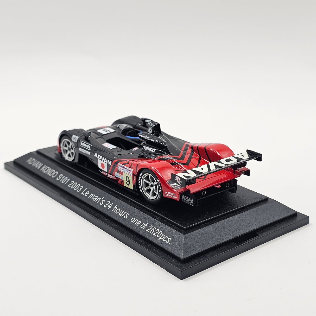 EBBRO Dome S101 #9 Advan Kondo Racing Le Mans 24Hrs 2003 1/43 Scale