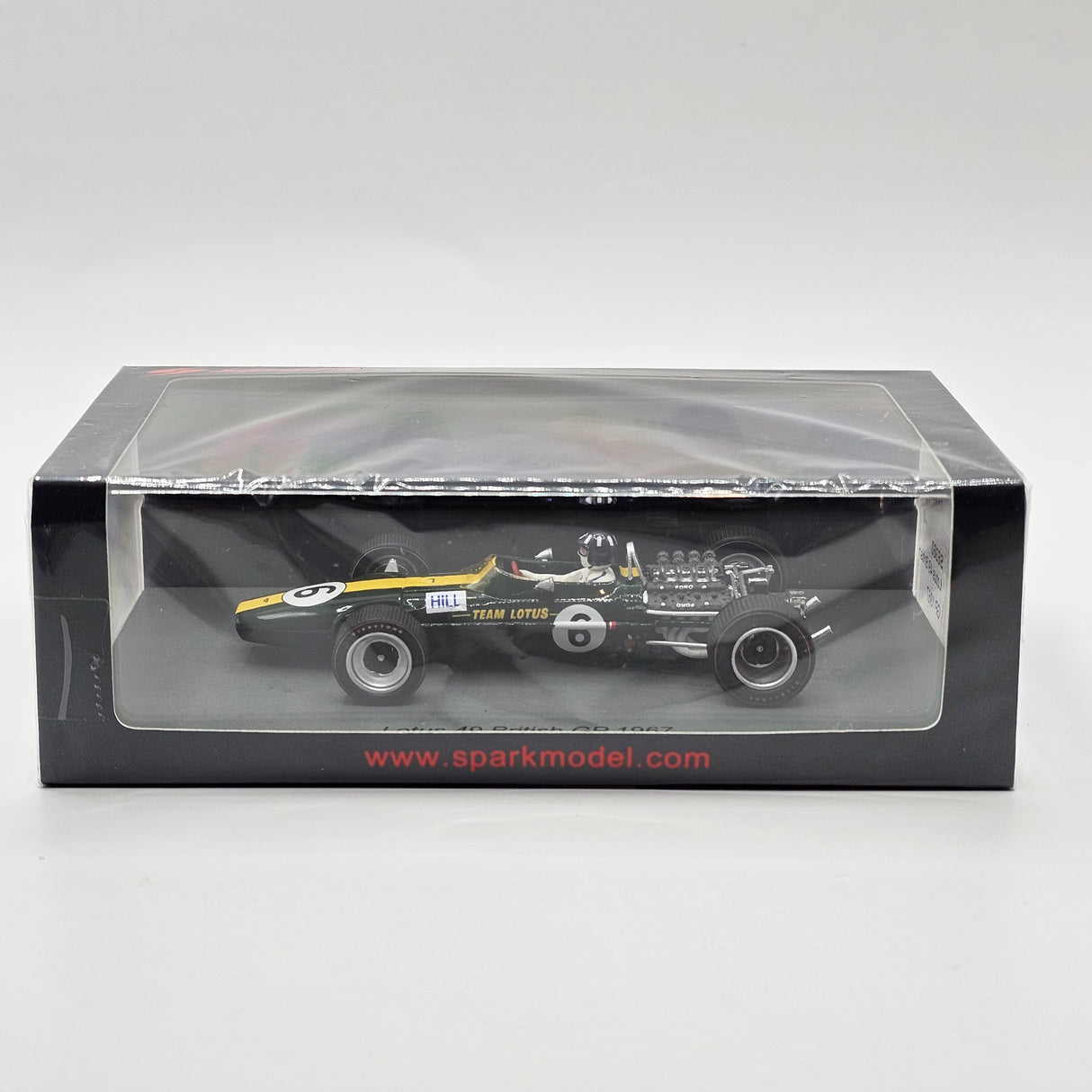 Spark Lotus 49 #6 Graham Hill British GP 1967 1/43 Scale S6360