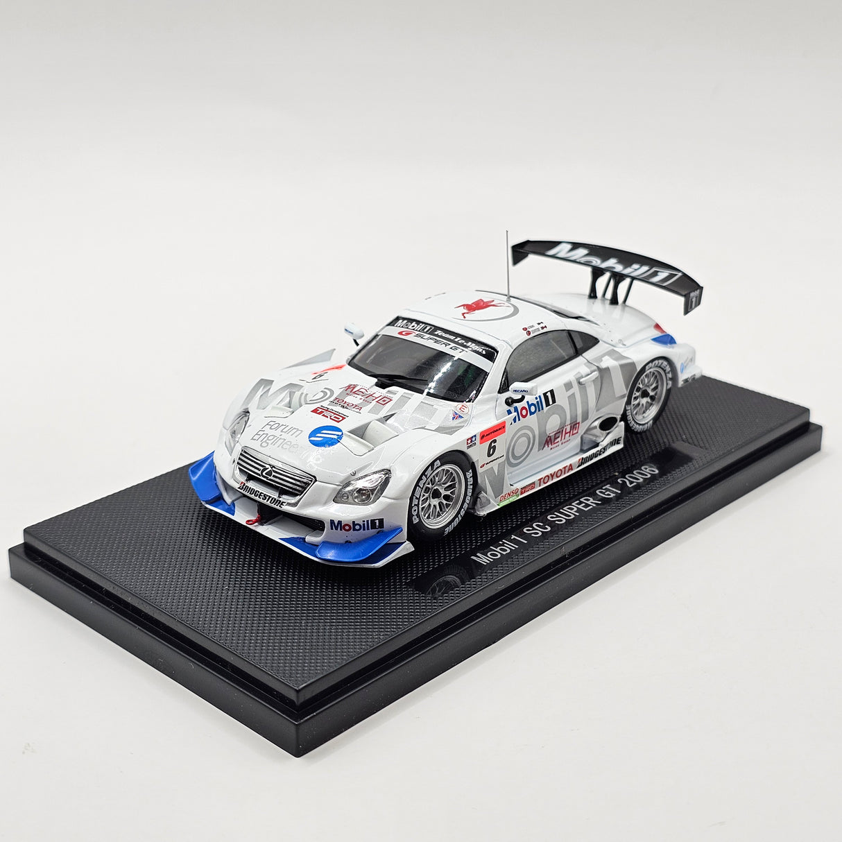 EBBRO Lexus SC430 #6 Mobil 1 Toyota Team LeMans Super GT GT500 2006 1/43 Scale