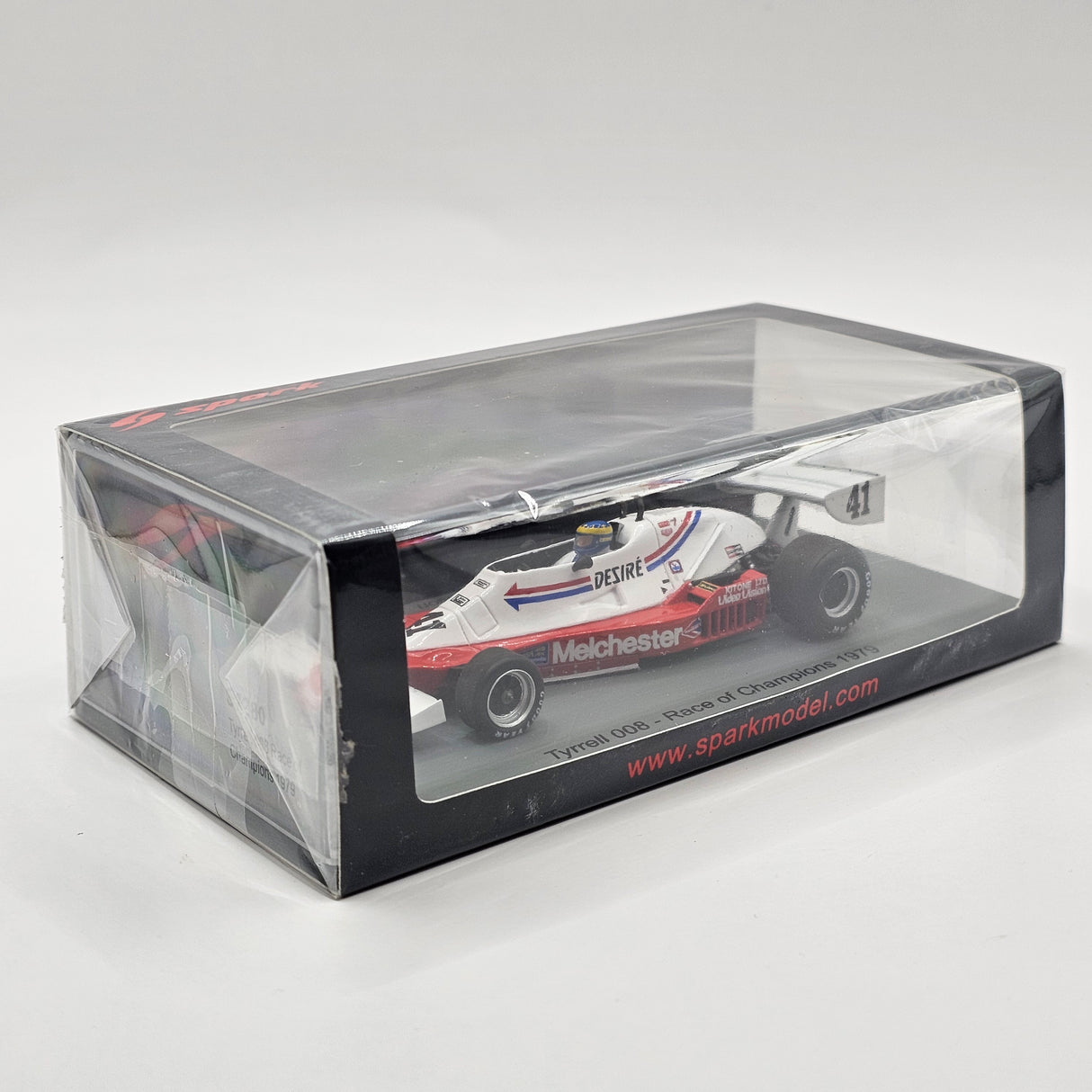 Spark Tyrrell 008 #41 Desiré Wilson Race of Champions 1979 1/43 Scale S7280
