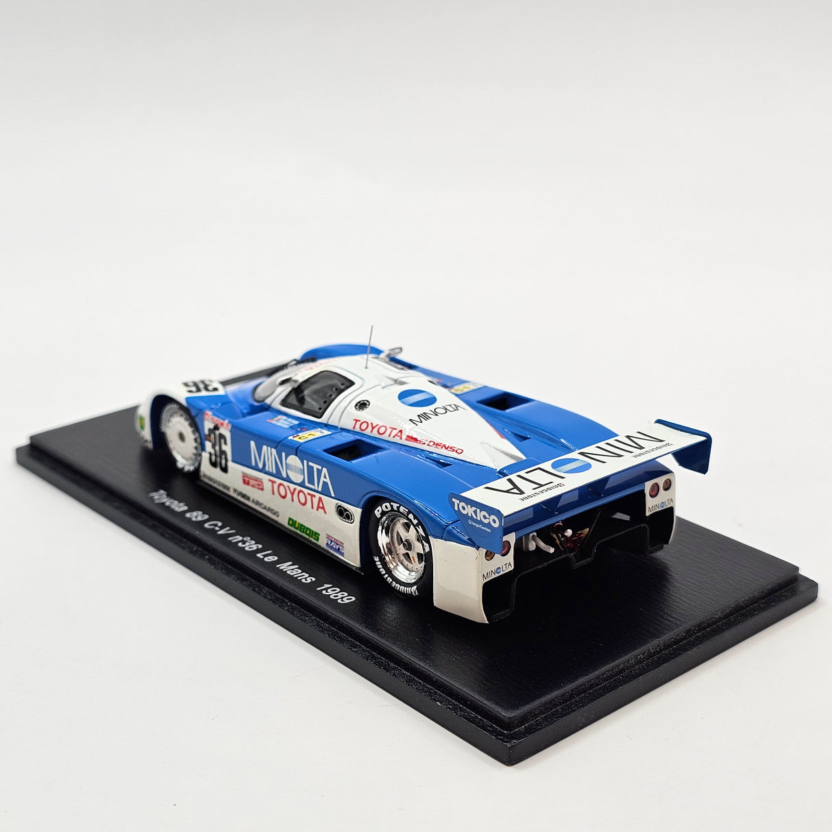 Spark Toyota 89C-V #36 Toyota Team TOM'S 24Hrs Le Mans 1989 1/43 Scale S2358