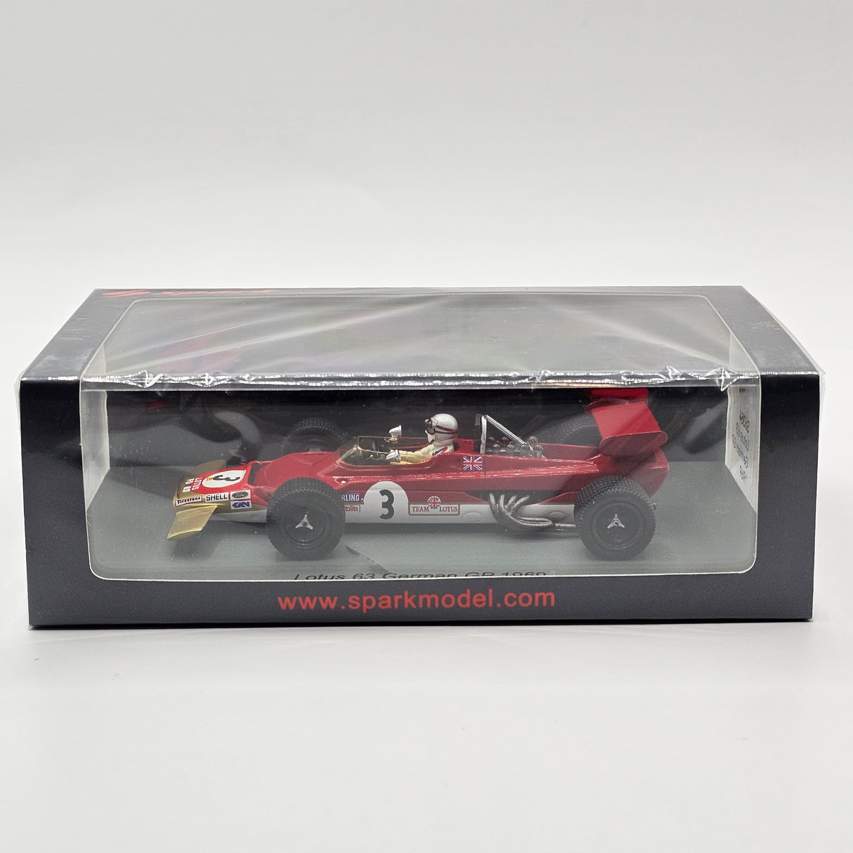 Spark Lotus 63 #3 Mario Andretti German GP 1969 1/43 Scale S6354