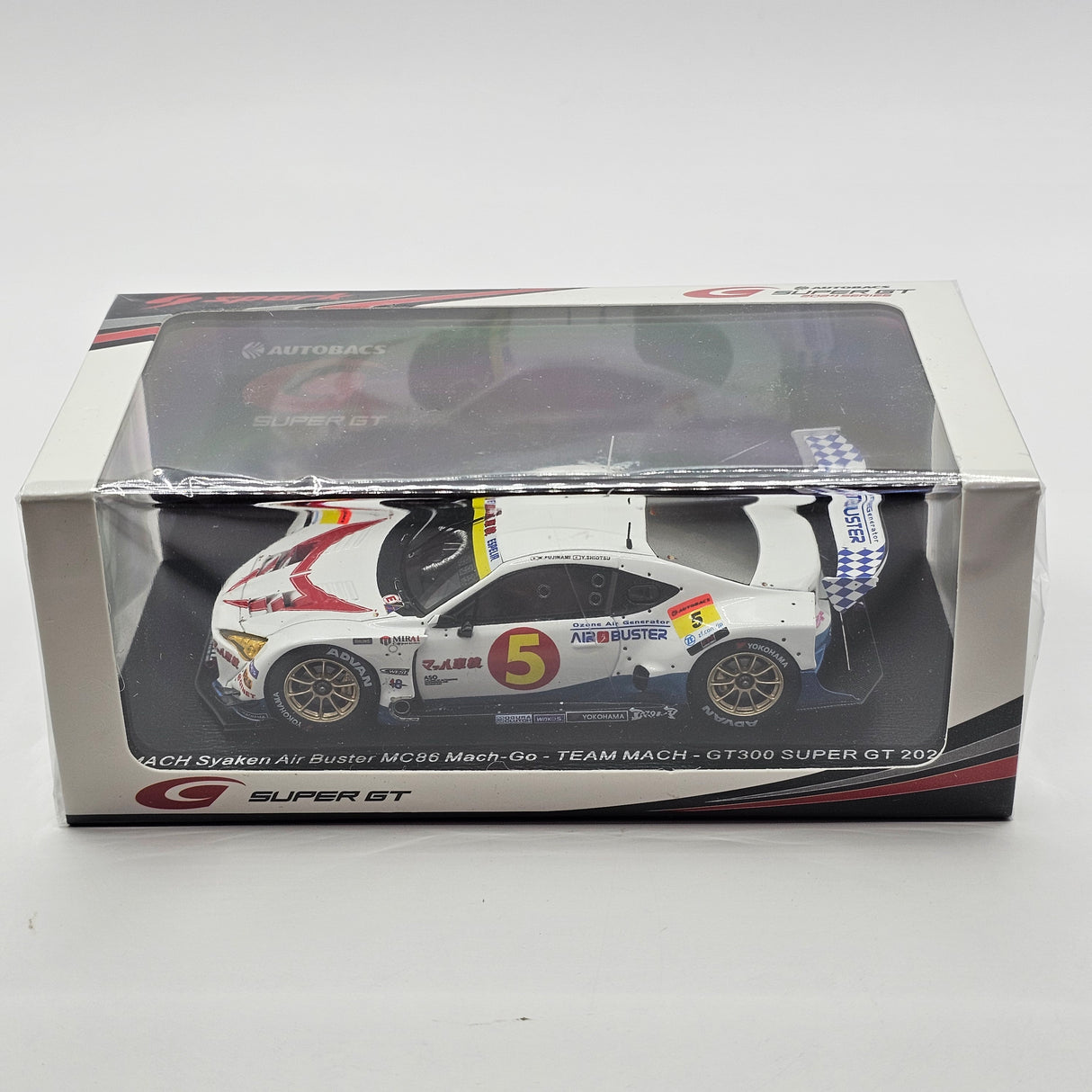 Spark Toyota 86 MC #5 Team Mach Super GT GT300 2024 1/43 Scale SGT166