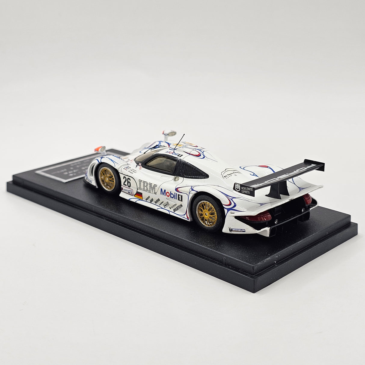BBR Porsche 911 GT1-98 #26 Porsche AG Winner 24Hrs Le Mans 1998 1/43 Scale