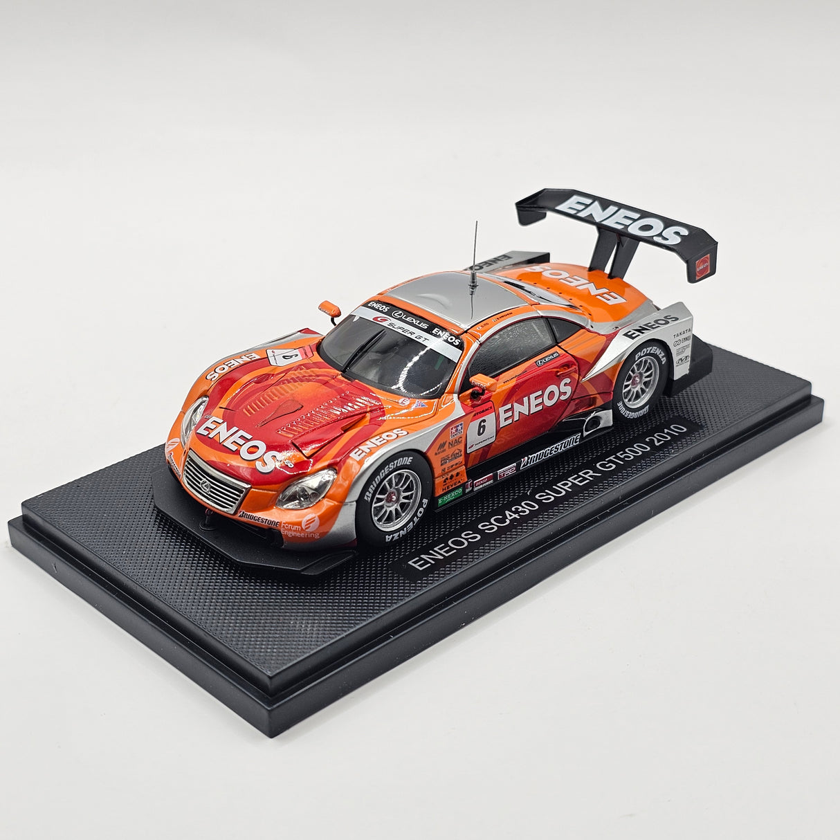EBBRO Lexus SC430 #6 Lexus Team LeMans ENEOS Super GT GT500 2010 1/43 Scale