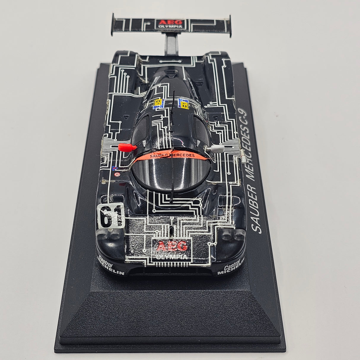 Max Models Mercedes Sauber C9 #61 AEG Le Mans 24Hrs 1988 1/43 Scale