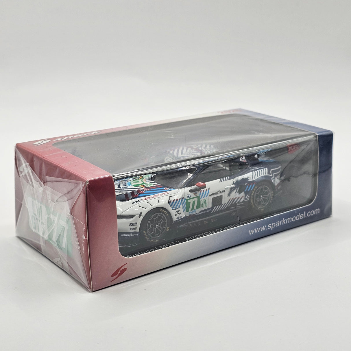 Spark Ford Mustang LMGT3 #77 Proton Competition 24 Hours of Le Mans 2025 1/43 Scale S9299