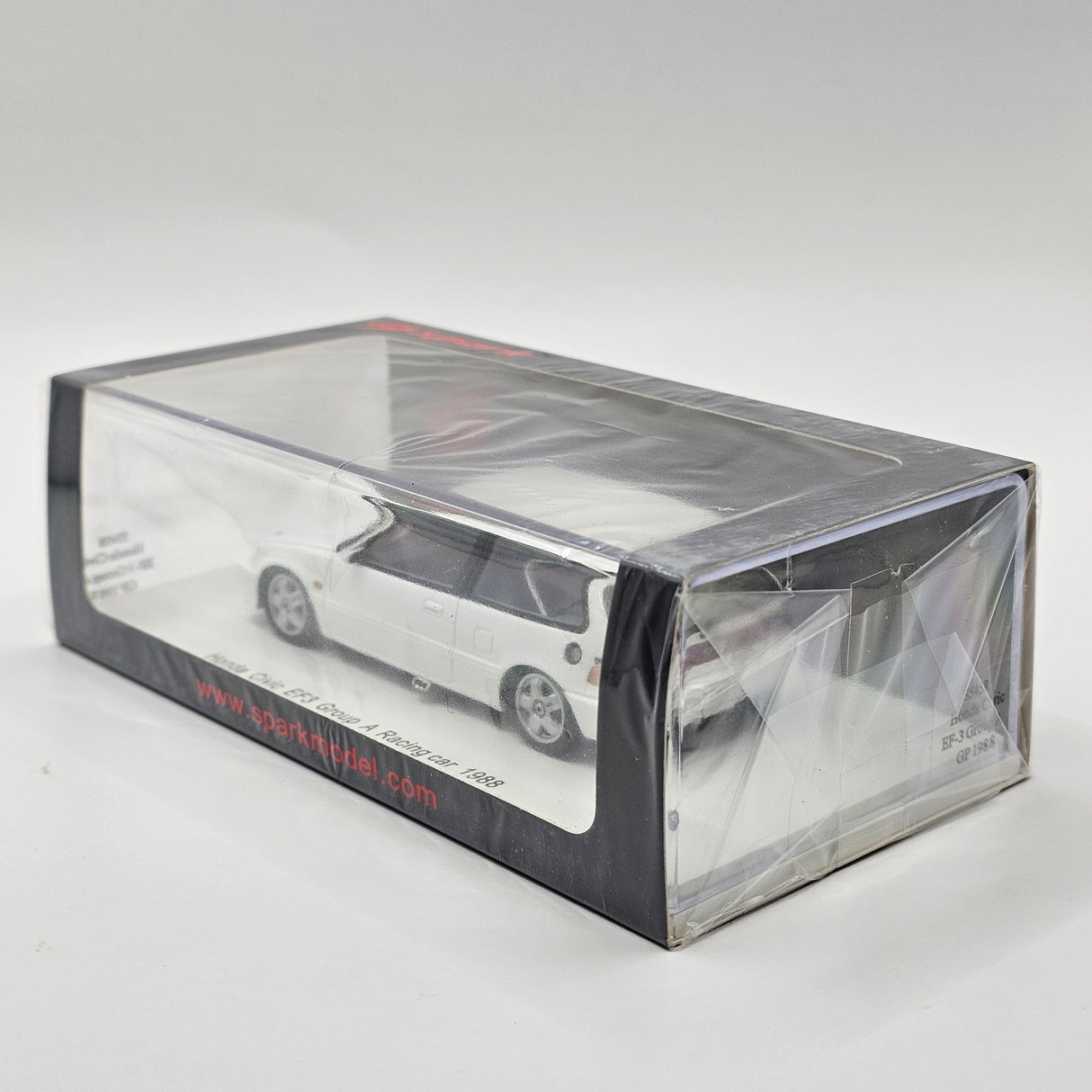 Spark Honda Civic EF3 Group A Racing Car 1988 White 1/43 Scale S5458