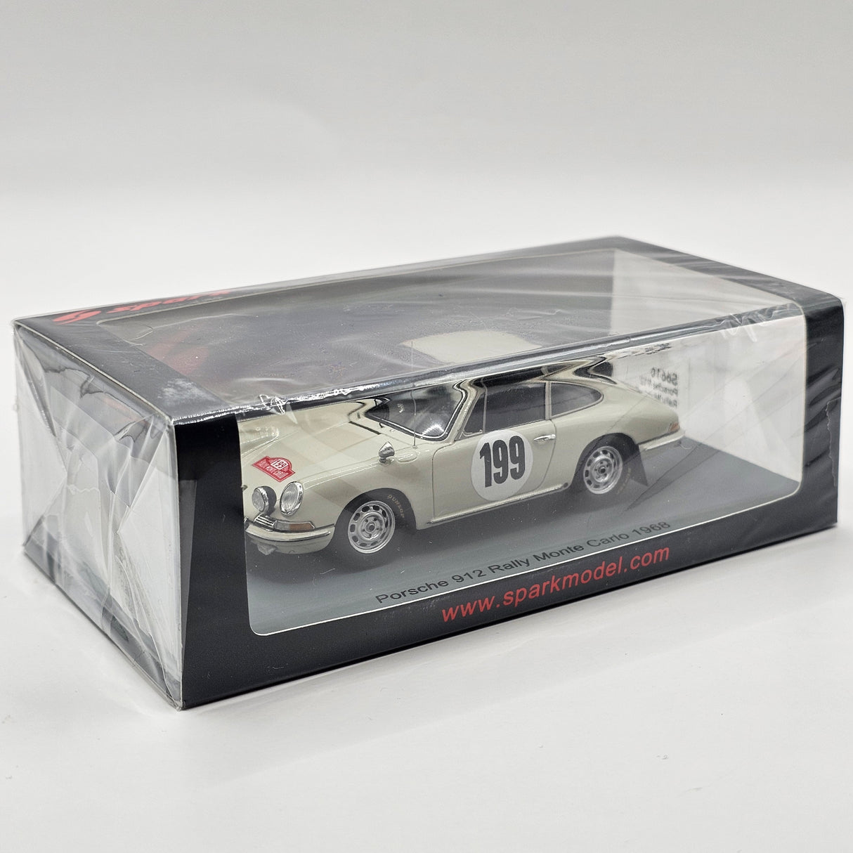 Spark Porsche 912 #199 Rally Monte Carlo 1968 1/43 Scale S6610