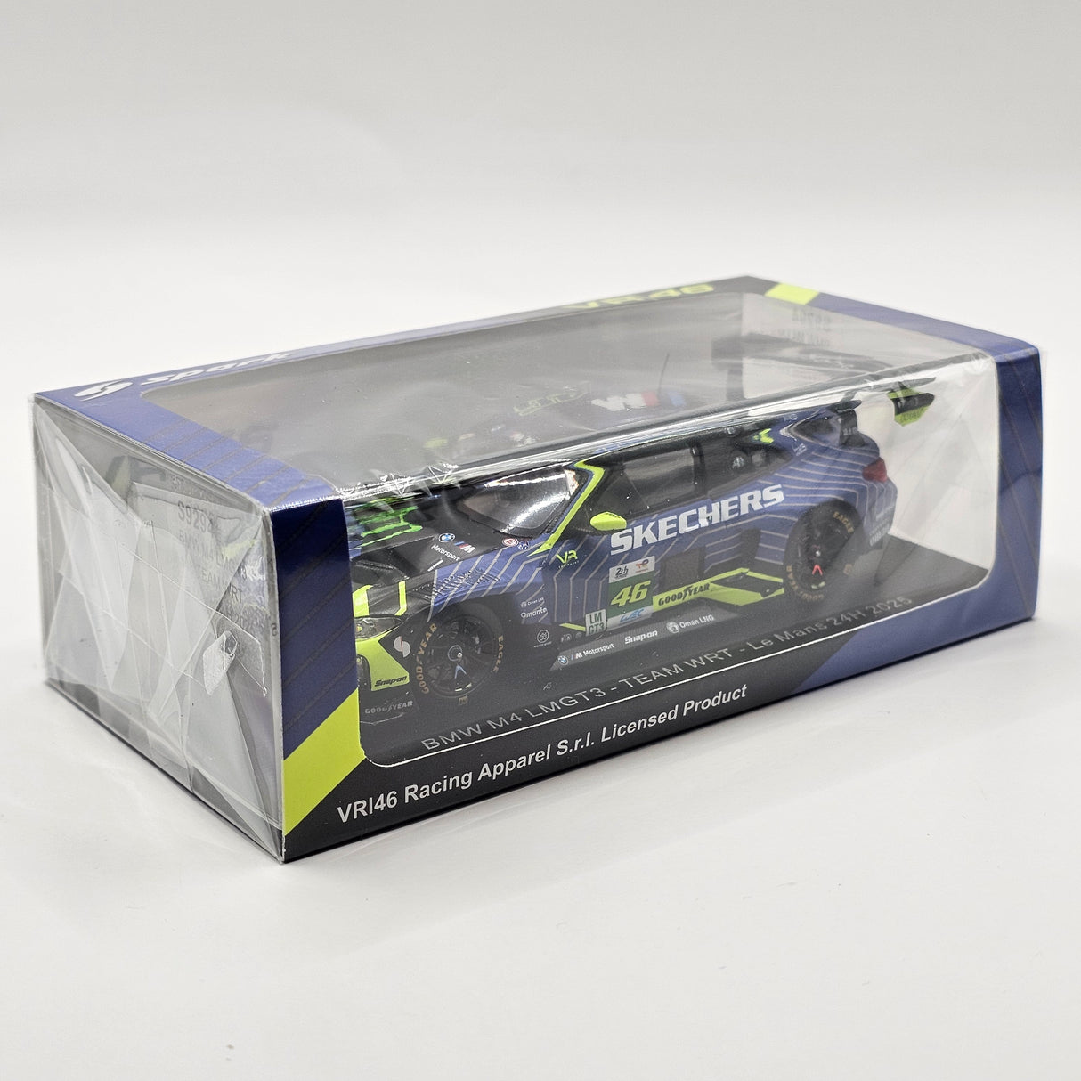 Spark BMW M4 LMGT3 #46 Team WRT 24 Hours of Le Mans 2025 1/43 Scale S9294