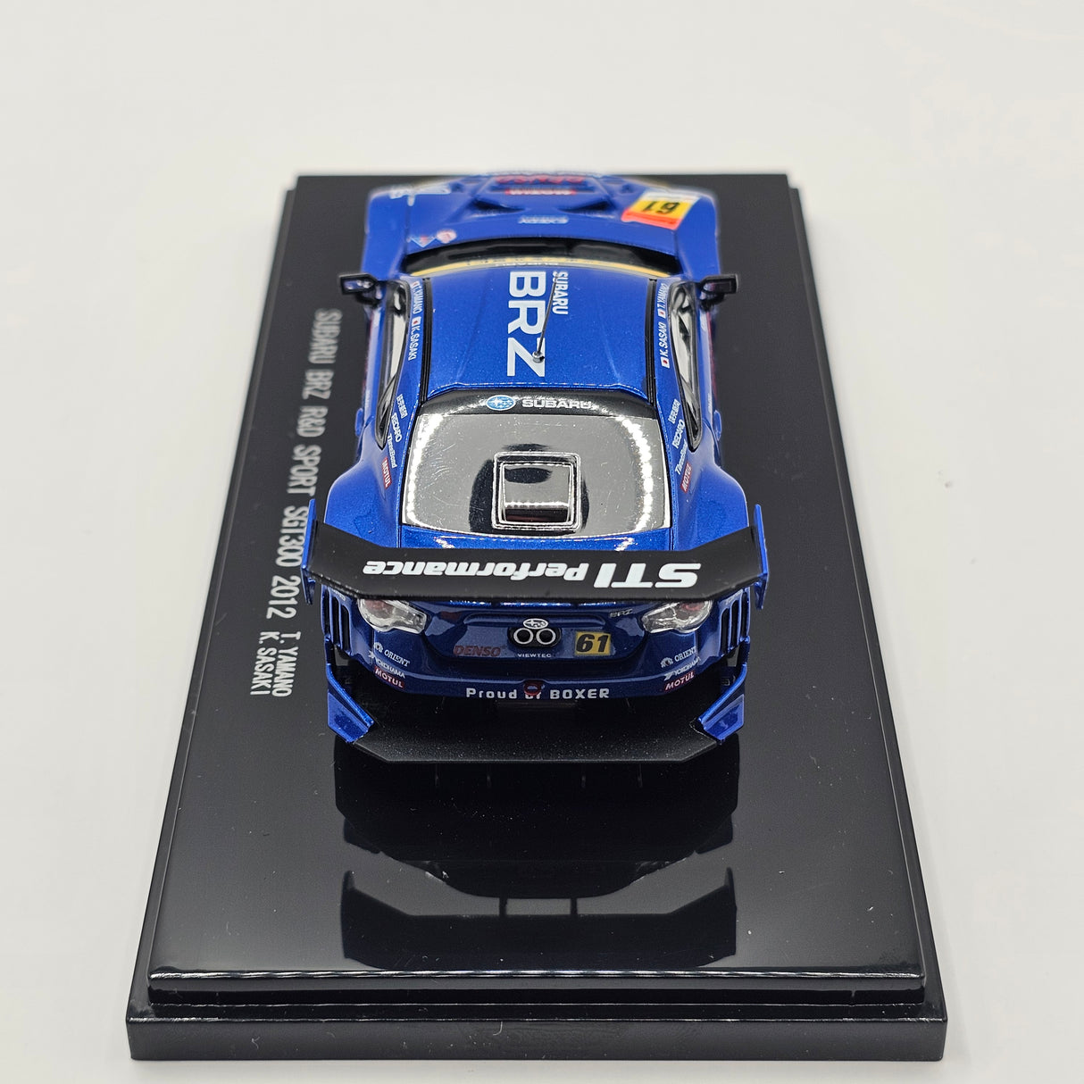 EBBRO Subaru BRZ #61 R&D Sport Super GT GT300 2012 1/43 Scale