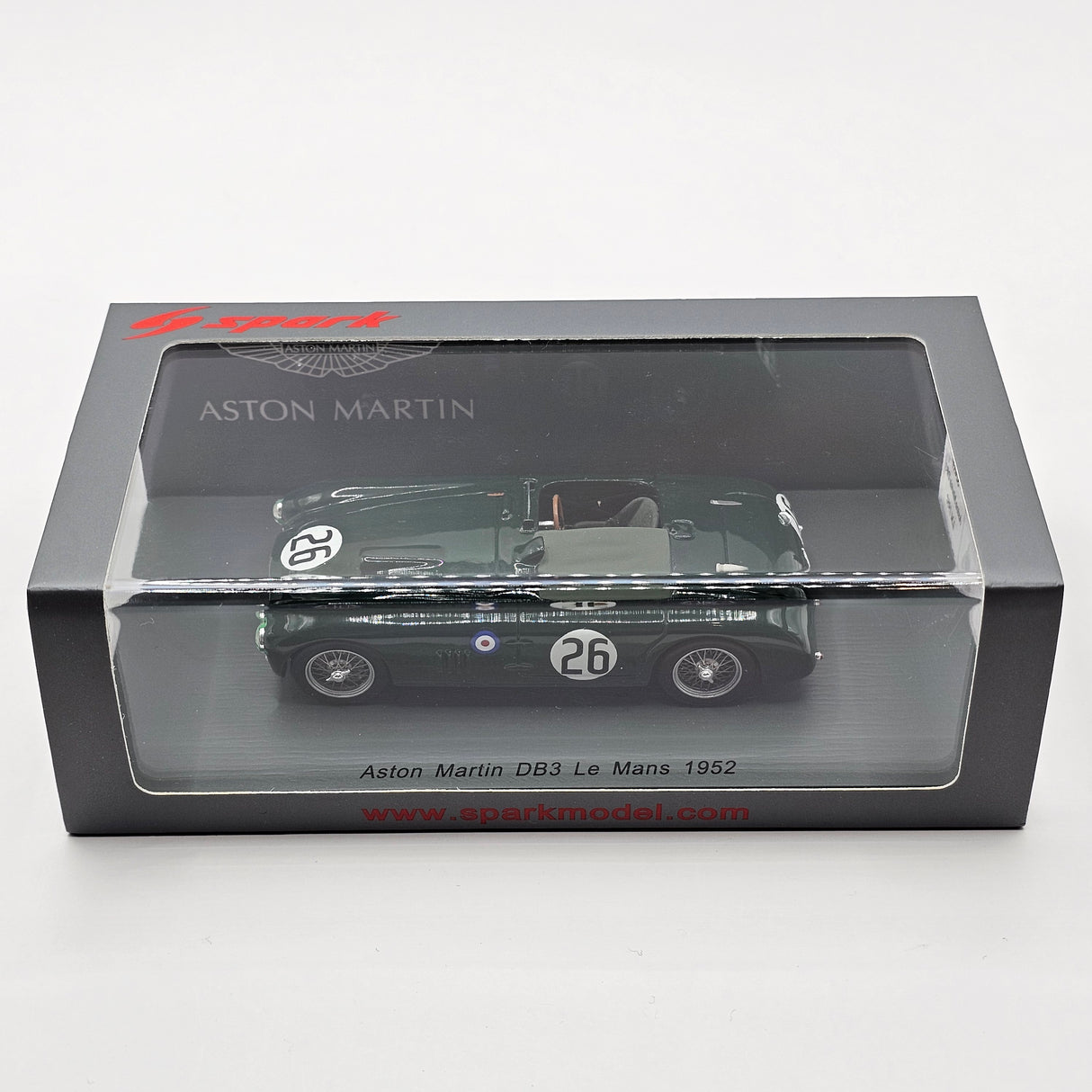 Spark Aston Martin DB3 #26 Aston Martin Ltd Le Mans 1952 1/43 Scale S2433