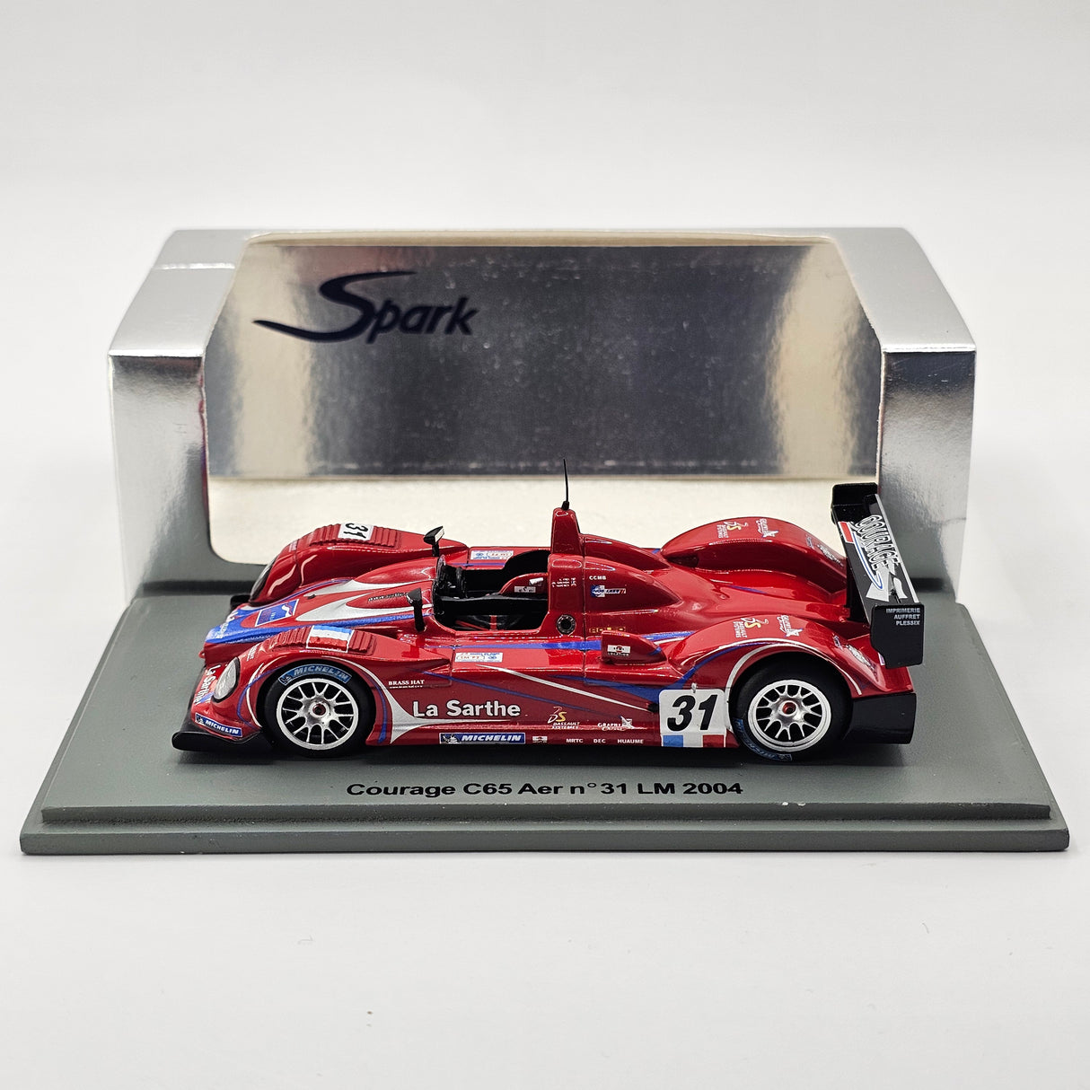 Spark Courage C65 #31 Courage Compétition 24Hrs Le Mans 2004 1/43 Scale S0424