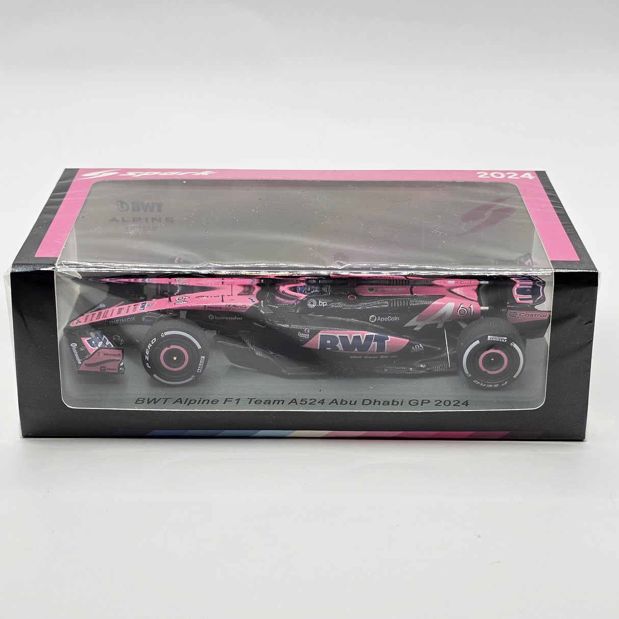 Spark Alpine A524 #61 Jack Doohan Abu Dhabi F1 GP 2024 1/43 Scale