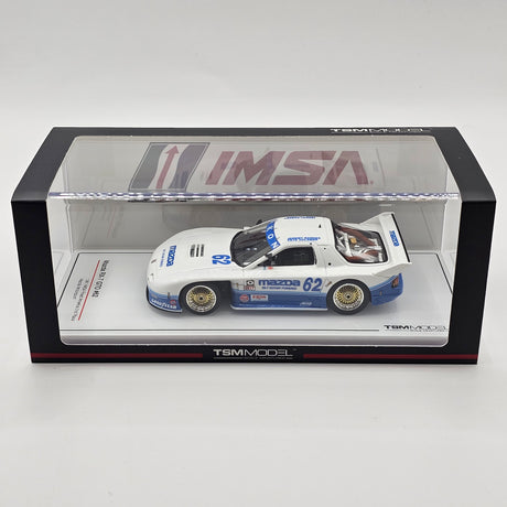 Truescale TSM Mazda RX-7 GTO #62 Mazda Motorsport 1991 IMSA Road America 1/43 Scale