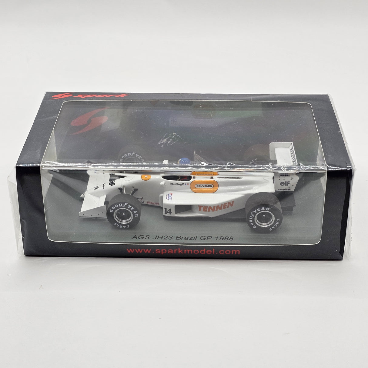 Spark AGS JH23 #14 Philippe Streiff Brazil GP 1988 1/43 Scale S7244
