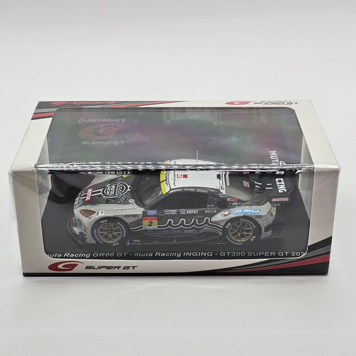 Spark Toyota GR86 #2 muta Racing INGING Super GT GT300 3rd 2024 1/43 Scale