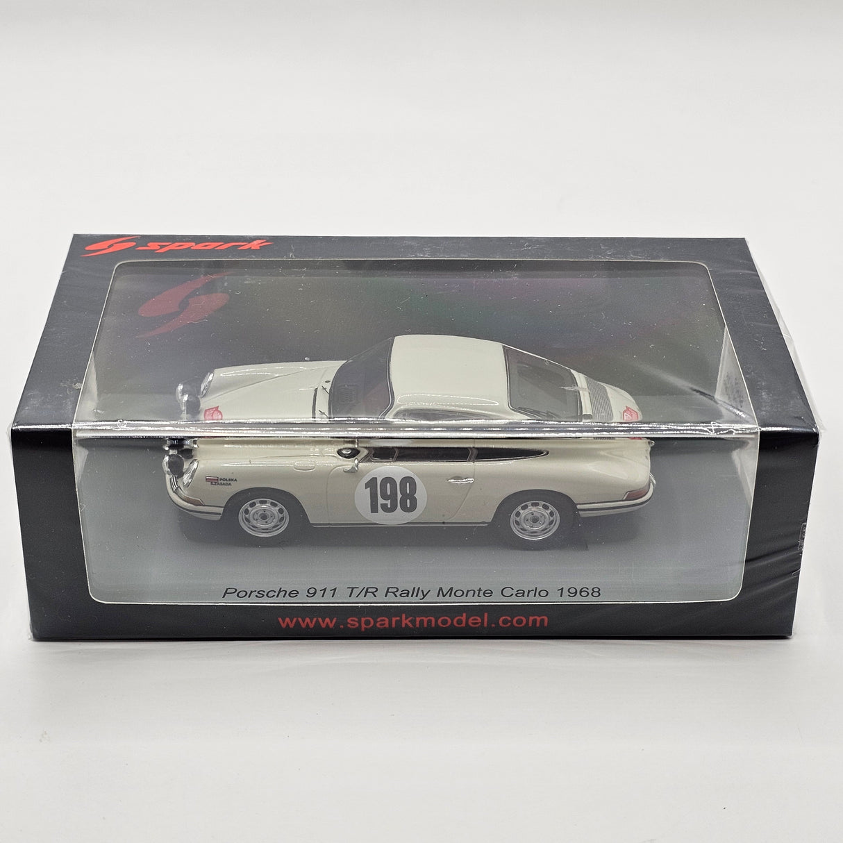 Spark Porsche 911 T/R #198 Rally Monte Carlo 1968 1/43 Scale S6609
