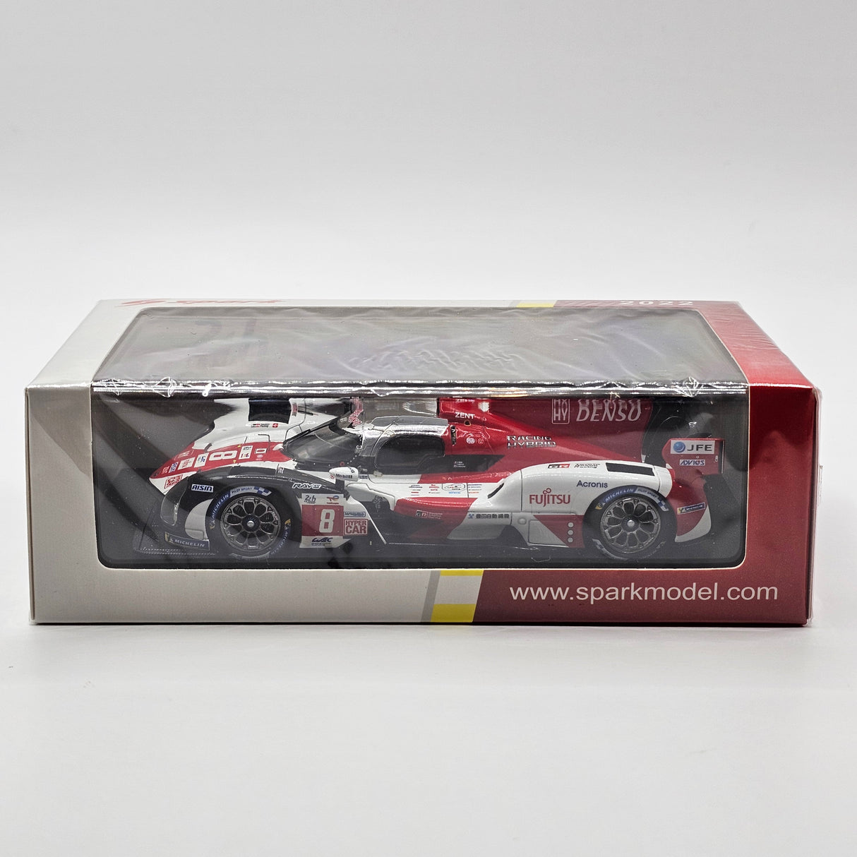 Spark Toyota GR010 Hybrid #8 Gazoo Racing Winner 24Hrs Le Mans 2022 1/43 Scale