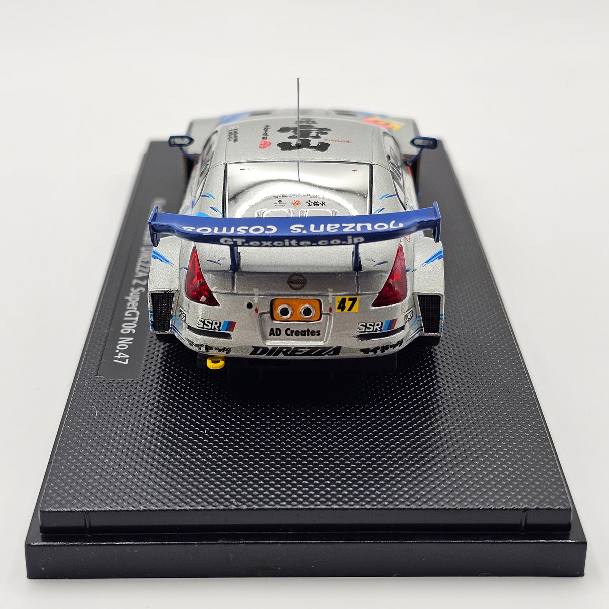 EBBRO Nissan Fairlady Z #47 Direzza MOLA Super GT GT300 2006 1/43 Scale