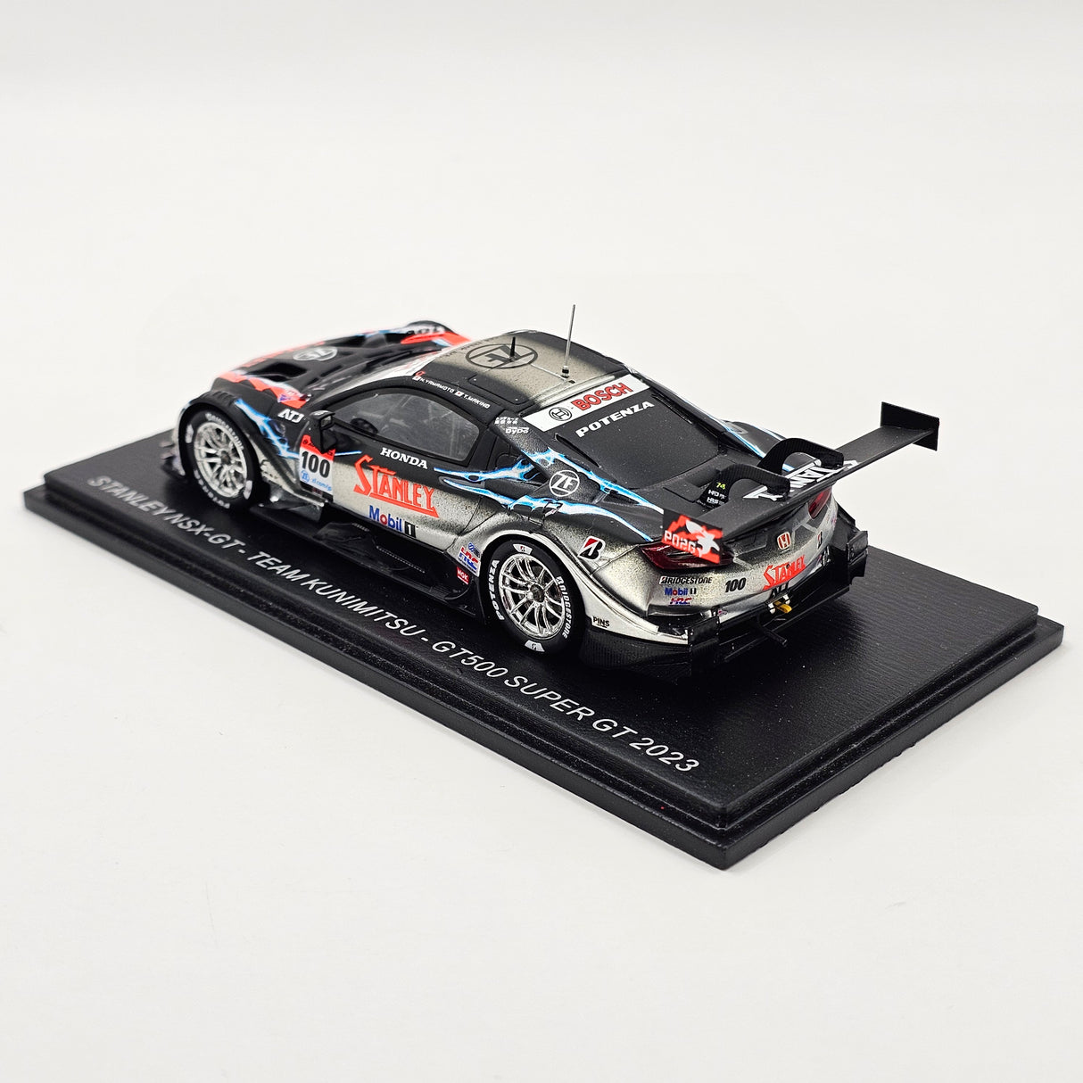Spark Honda NSX-GT GT500 #100 Team Kunimitsu Super GT 2023 1/43 Scale
