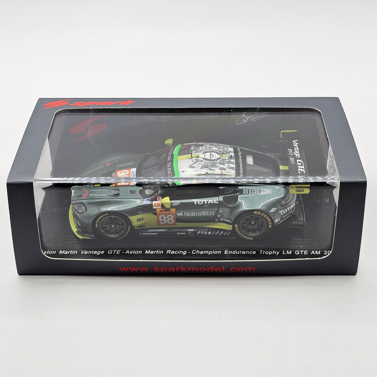 Spark Aston Martin #98 Aston Martin Racing 24Hrs Le Mans 2017 1/43 Scale S5846