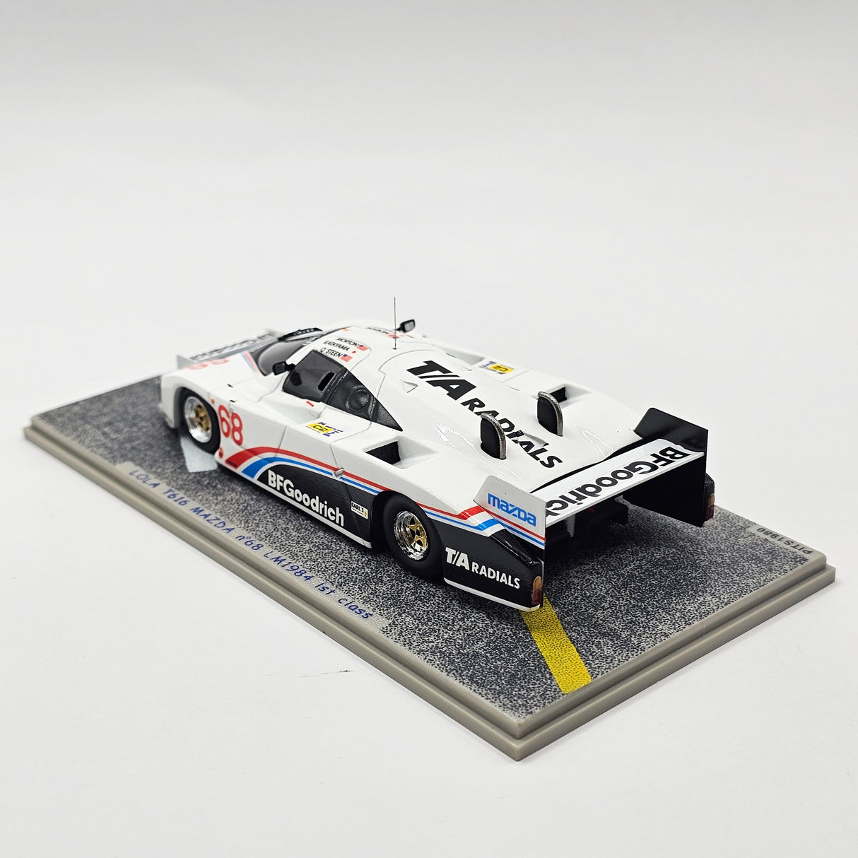 Spark Lola T616 Mazda #68 BF Goodrich Le Mans 24Hrs 1984 Rotary History 1/43 Scale