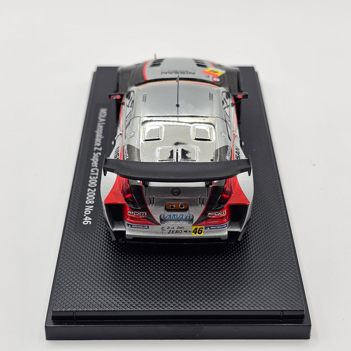 EBBRO Nissan Z #46 MOLA Leopalace Super GT GT300 2008 1/43 Scale