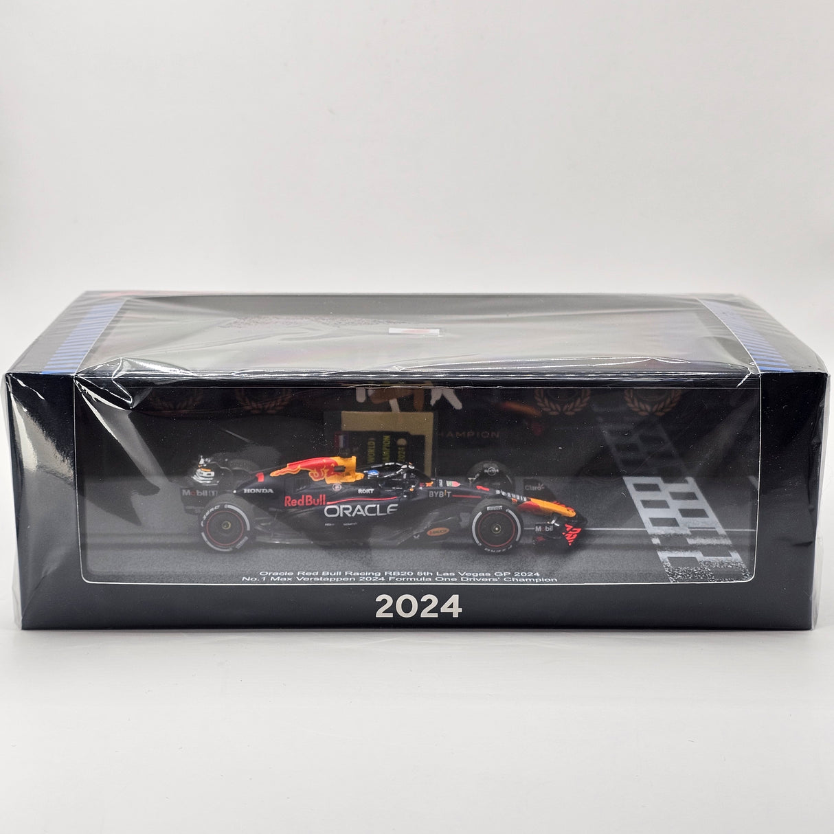 Spark Red Bull Racing RB20 #1 Max Verstappen 2024 F1 World Champion 1/43 Scale S9547