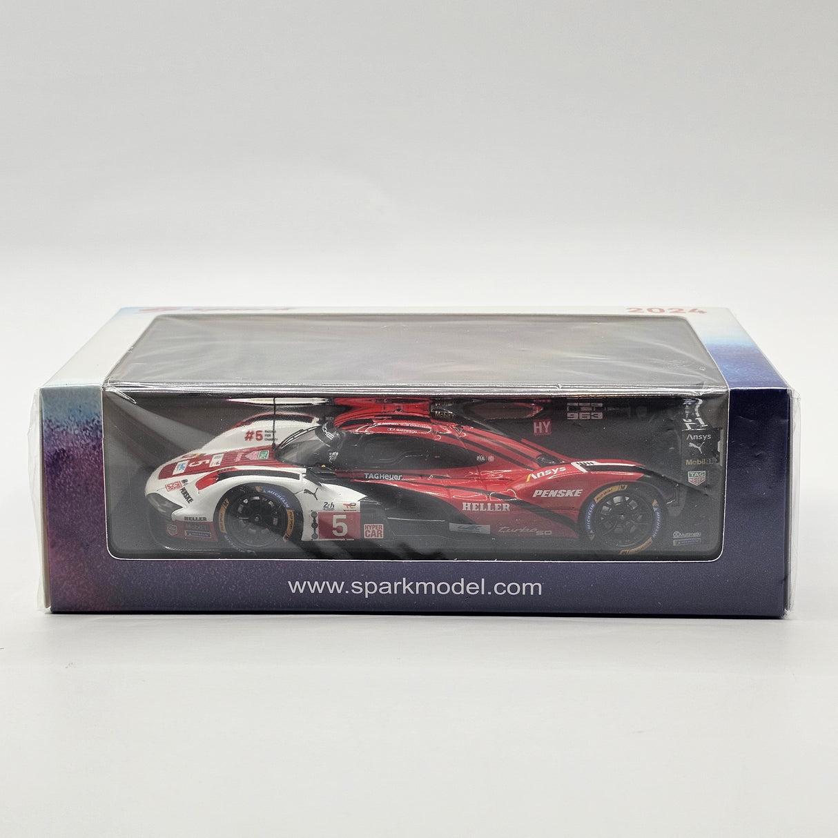 Spark Porsche 963 #5 Porsche Penske Motorsport 24Hrs Le Mans 2024 1/43 Scale S9113