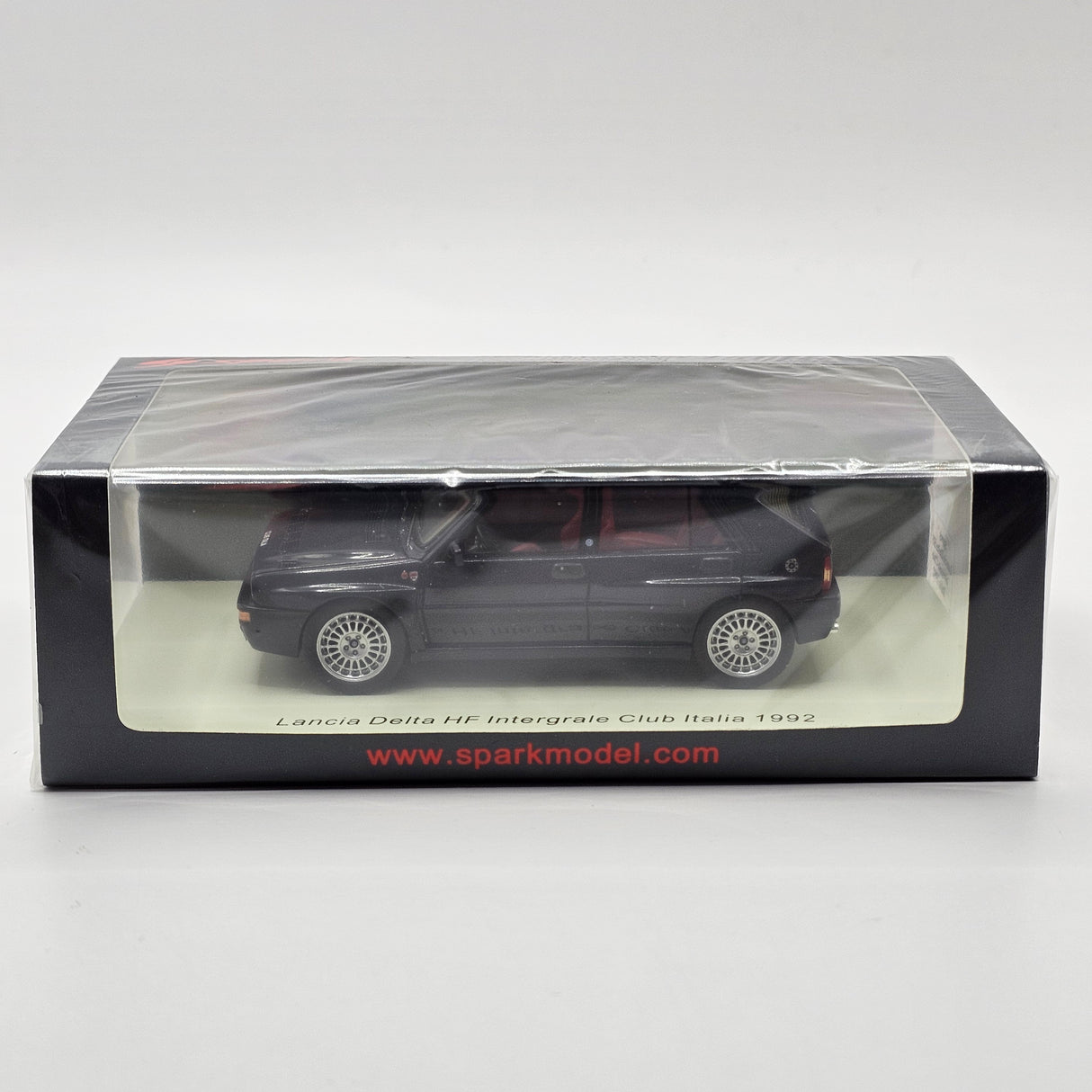 Spark Lancia Delta HF Integrale Club Italia 1992 Black 1/43 Scale S8995
