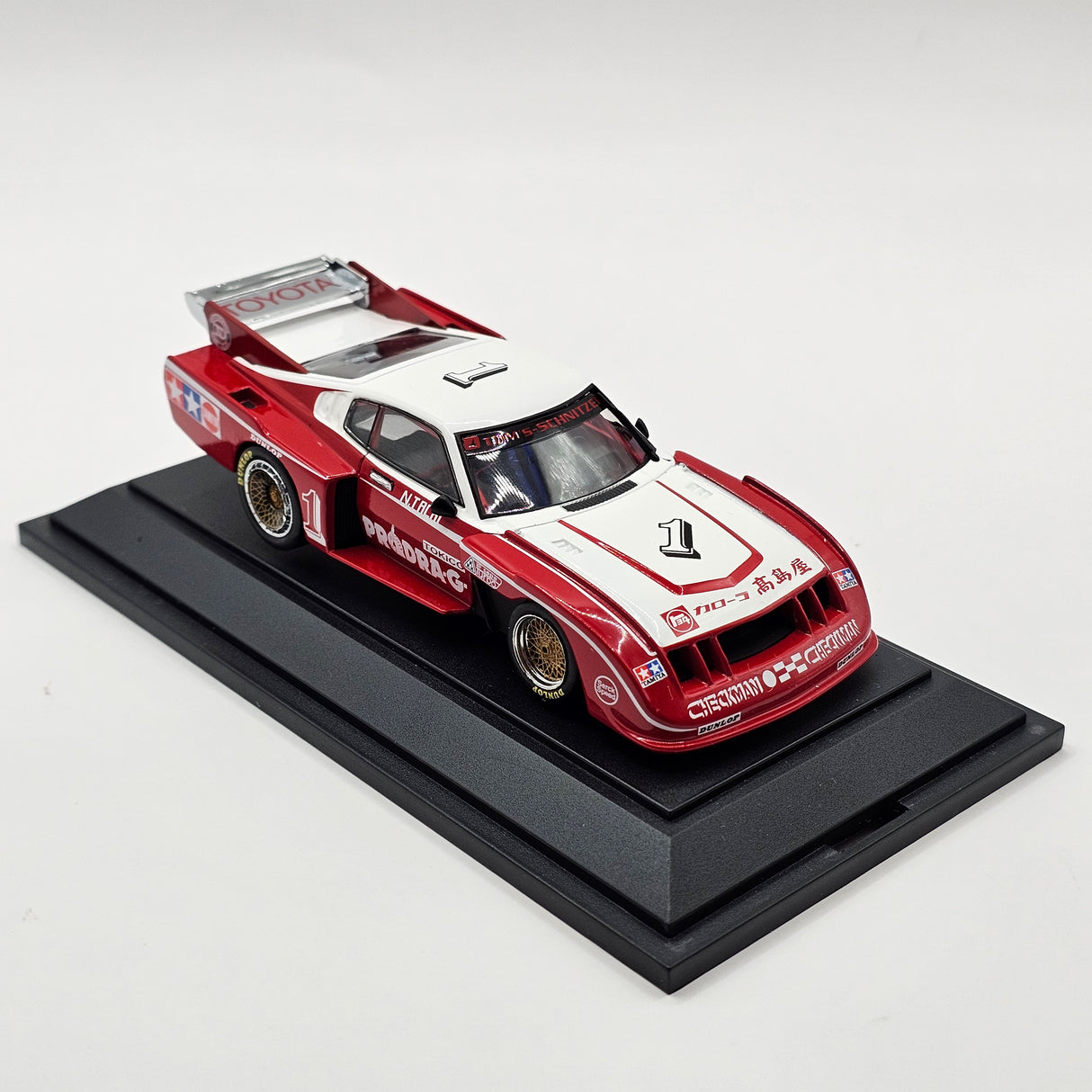 EBBRO Toyota Celica Liftback Turbo Gr.5 Silhouette Series #1 TOM'S 1979 1/43 Scale