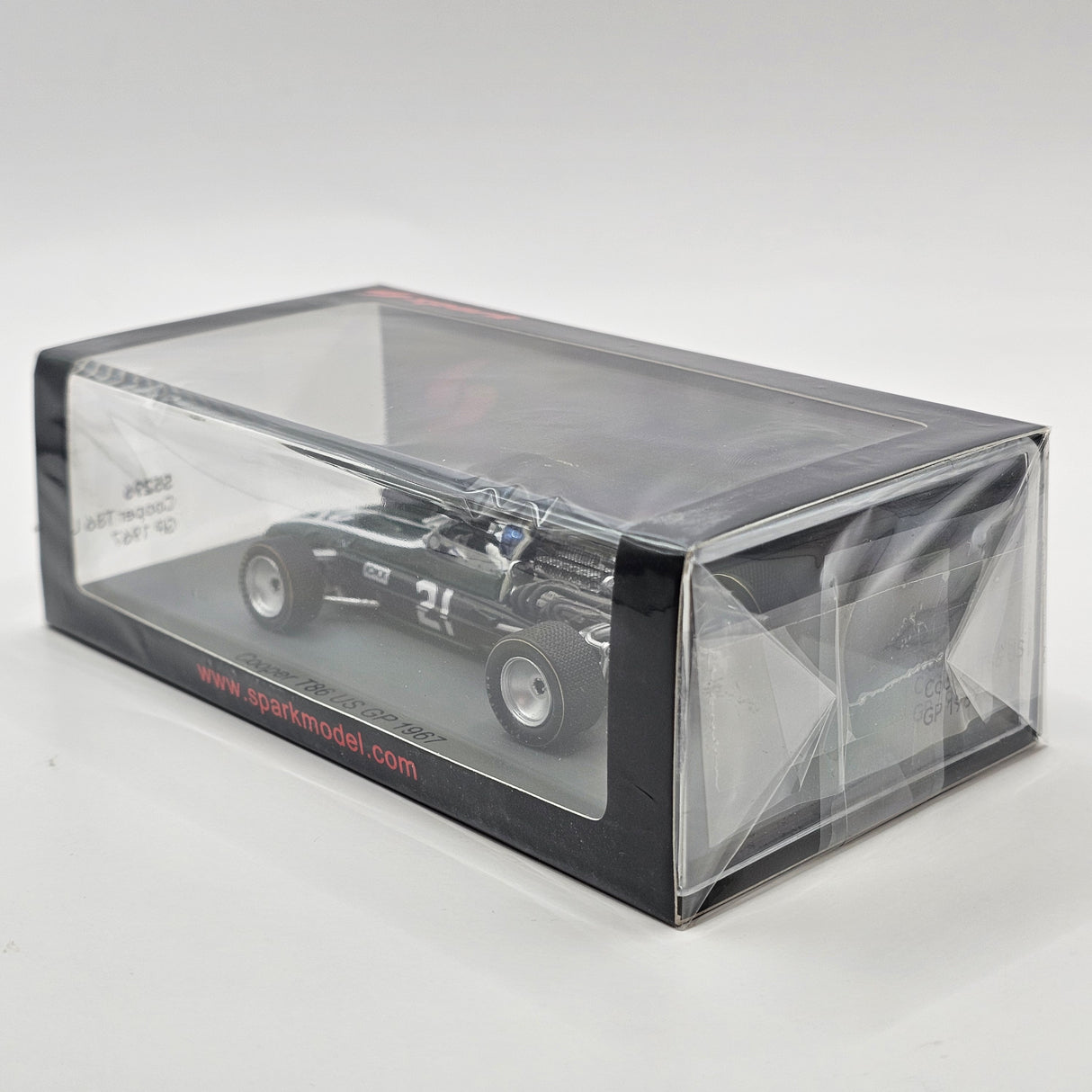 Spark Cooper T86 #21 Jacky Ickx USA GP Formula 1 1967 1/43 Scale S5296