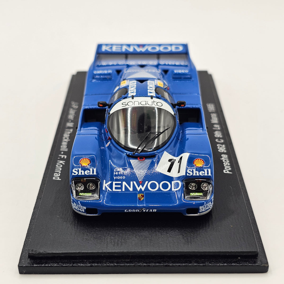 Spark Porsche 962C #11 Kenwood Kremer Racing 24Hrs Le Mans 1985 1/43 Scale