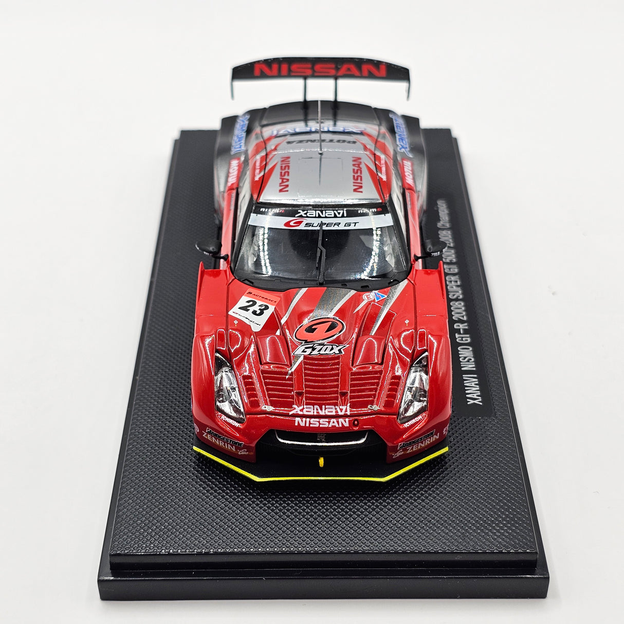 EBBRO Nissan GT-R #23 Xanavi Nismo Super GT GT500 2008 Champions 1/43 Scale