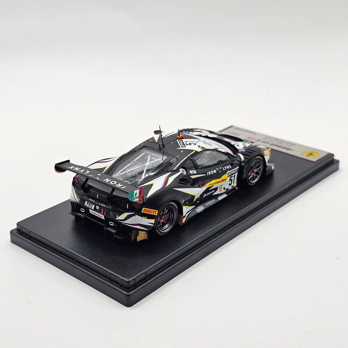 Looksmart Ferrari 488 GT3 EVO #51 Iron Lynx Winner 24Hrs Spa 2021 1/43 Scale