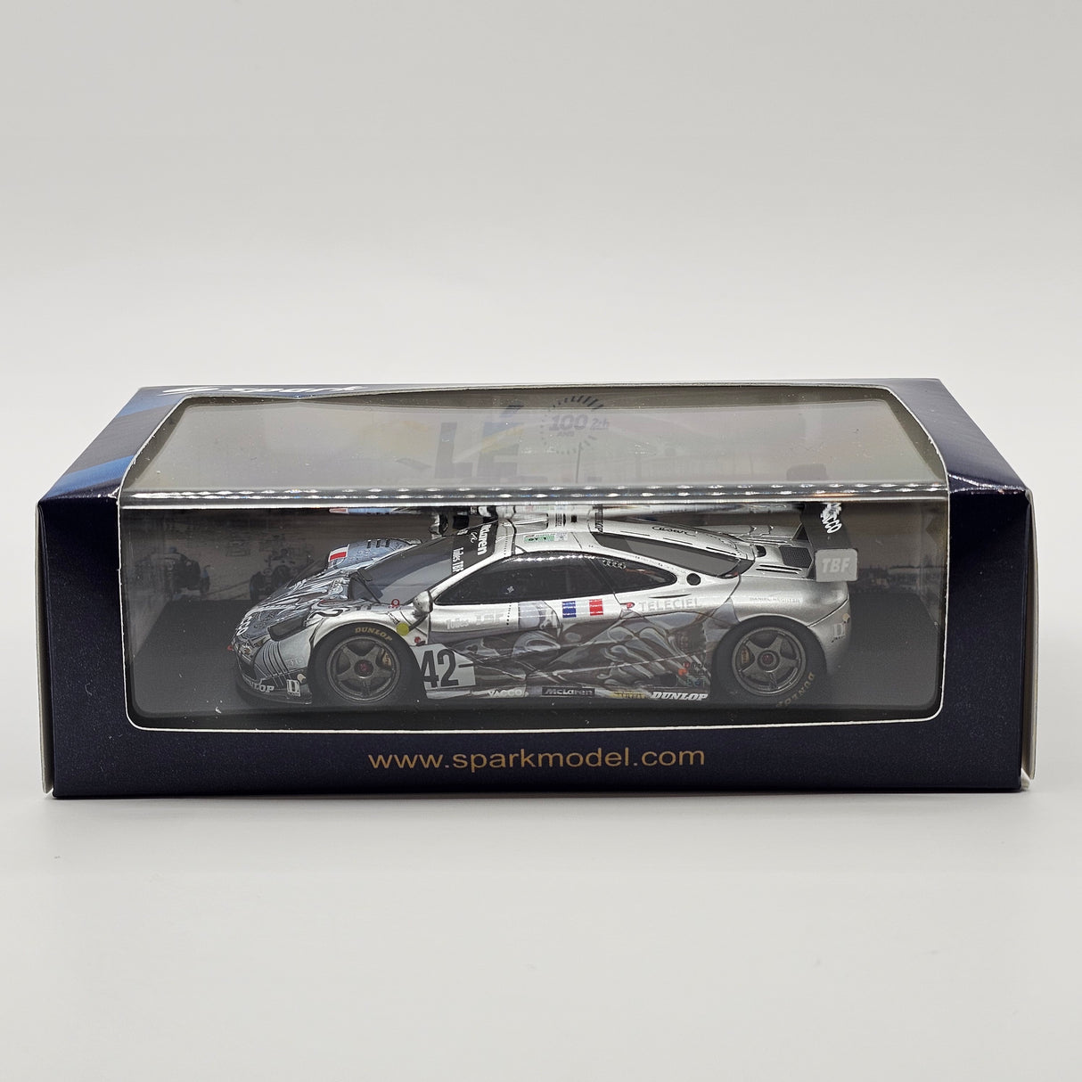 Spark McLaren F1 GTR #42 BBA Compétition 24Hrs Le Mans 1995 1/43 Scale S6672