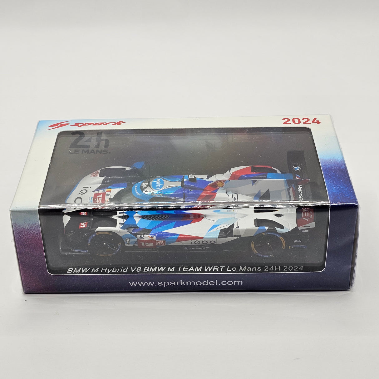 Spark BMW M Hybrid V8 #15 BMW M Team WRT Le Mans 24Hrs 2024 1/43 Scale S9119
