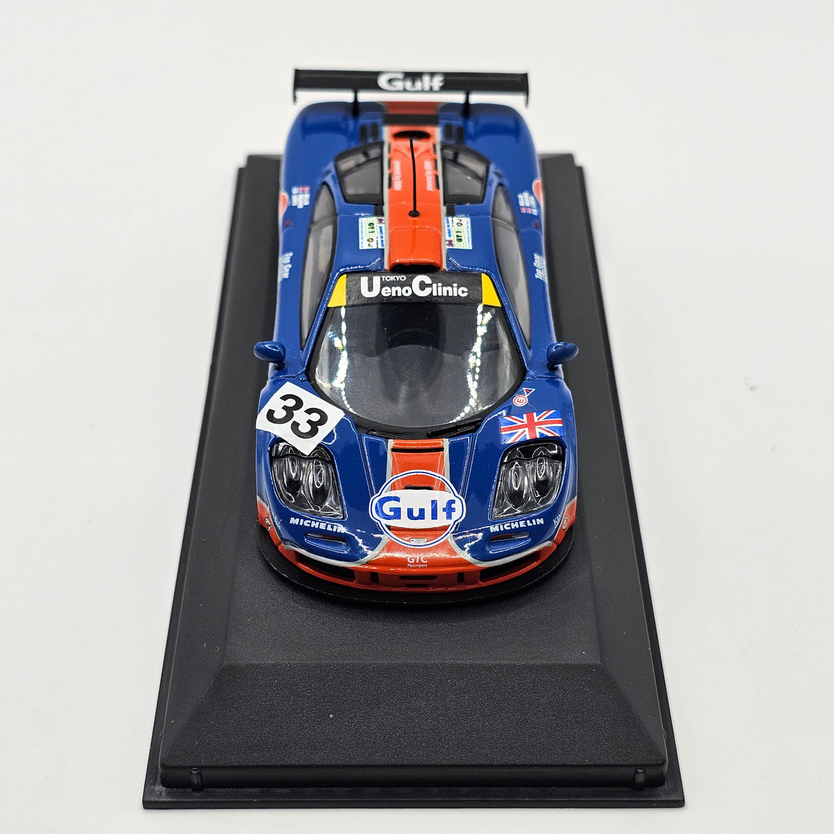 Minichamps McLaren F1 GTR #33 Gulf Racing Le Mans 1996 1/43 Scale
