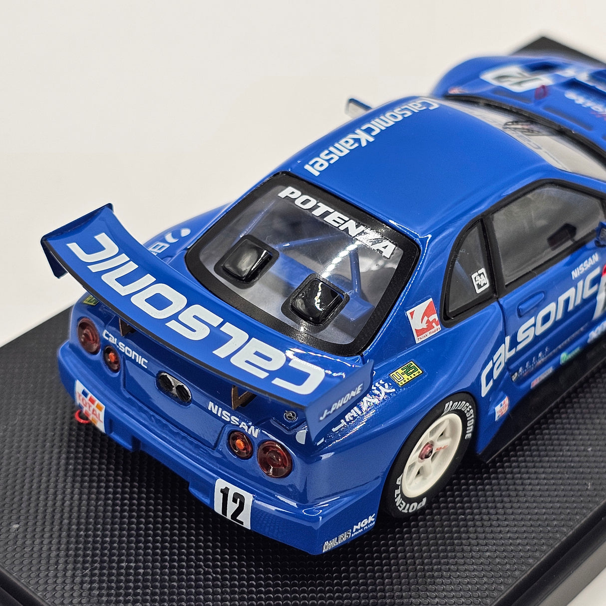 EBBRO P-4 Nissan Skyline R34 GT-R #12 Calsonic JGTC GT500 2001 1/43 Scale