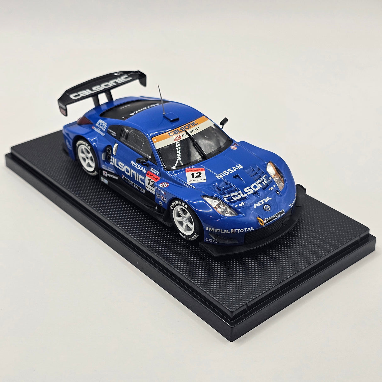EBBRO Nissan Z #12 Calsonic Impul Super GT GT500 2005 Malaysia 1/43 Scale