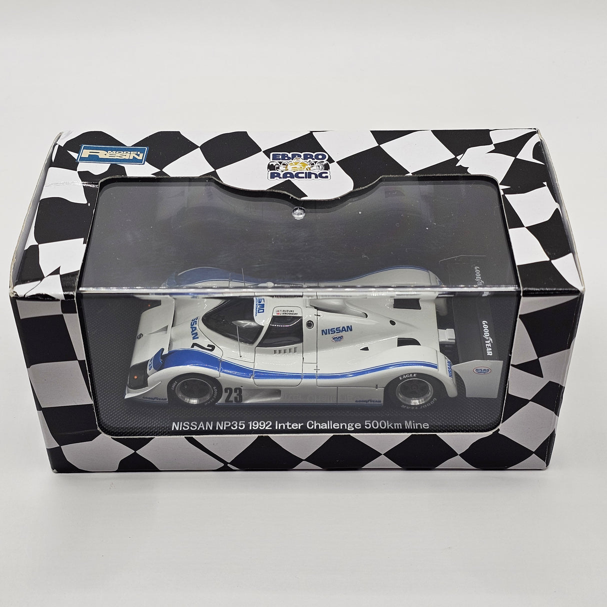 EBBRO Nissan NP35 1992 Inter Challenge 500KM Mine Resin Collection 1/43 Scale