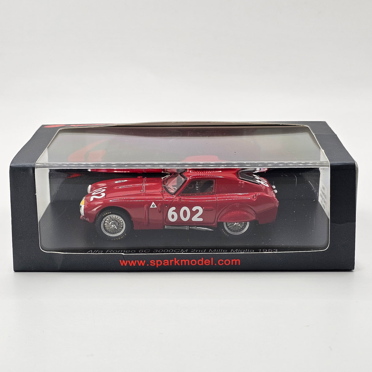 Spark Alfa Romeo 6C 3000CM #602 S.P.A. Alfa Romeo Mille Miglia 1953 1/43 Scale