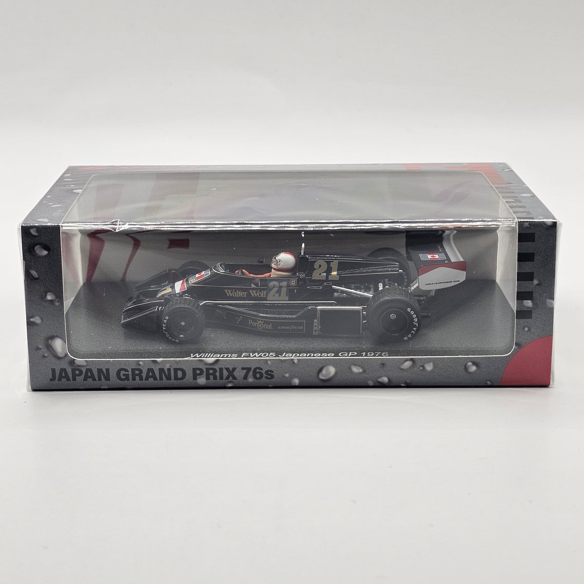 Spark Williams FW05 #21 Hans Binder 1976 Japanese F1 Grand Prix 1/43 Scale