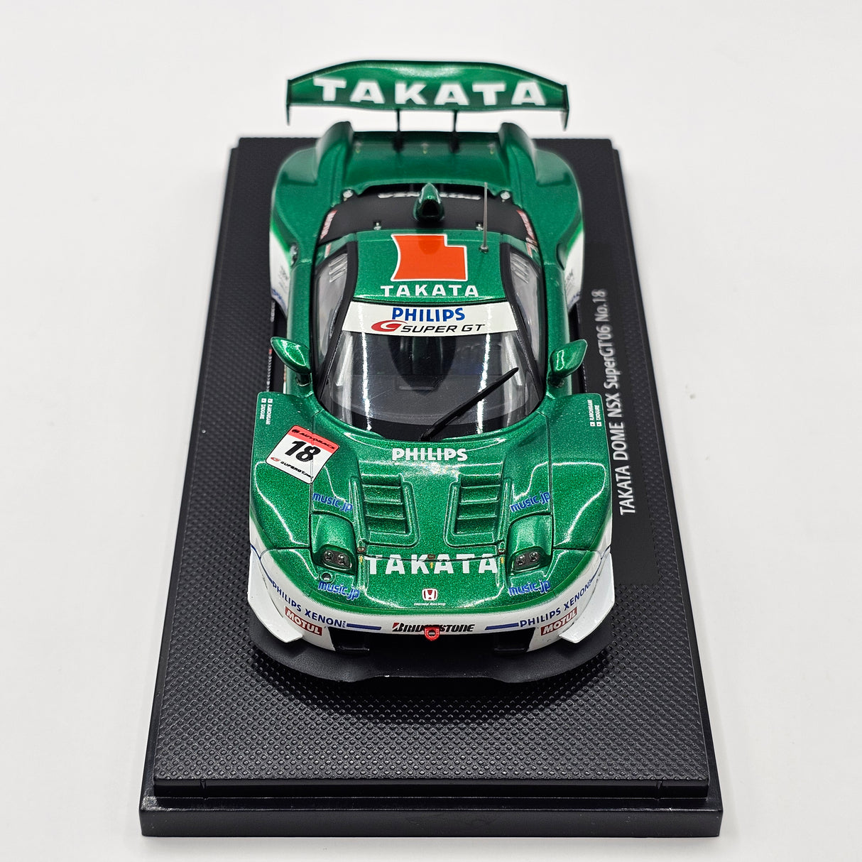 EBBRO Honda NSX #18 Takata Dome Super GT GT500 2006 1/43 Scale