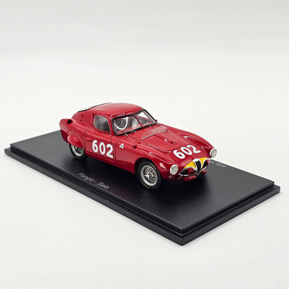 Spark Alfa Romeo 6C 3000CM #602 S.P.A. Alfa Romeo Mille Miglia 1953 1/43 Scale