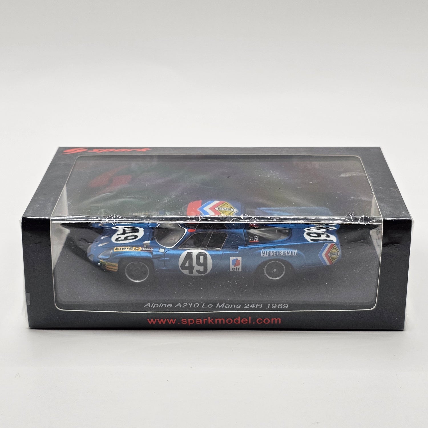 Spark Alpine A210 #49 Trophée Le Mans Alpine 24Hrs Le Mans 1969 1/43 Scale