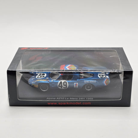 Spark Alpine A210 #49 Trophée Le Mans Alpine 24Hrs Le Mans 1969 1/43 Scale
